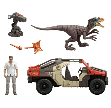 Jurassic World Launch 'N Battle Vehicle Playset