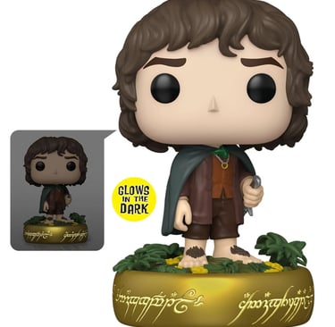 The Lord of the Rings Frodo Baggins Glow-in-the-Dark Funko Pop! Vinyl Figure Plus #1832