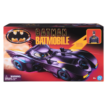 Batman Batmobile 1989 Vehicle and Figure Set Case of 3