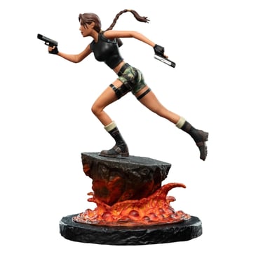 Tomb Raider Lara Croft: The Sanctuary of Flame Miniature Statue