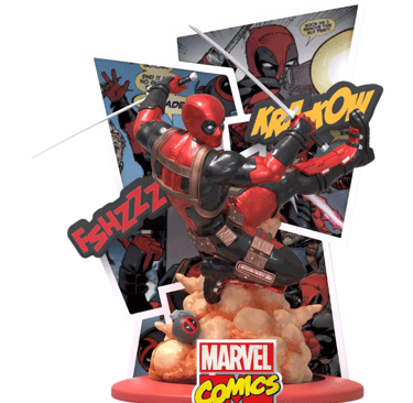 Marvel Comics Deadpool DS-150SP Metallic Version D-Stage Statue