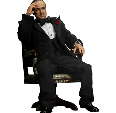 The Godfather Vito Corleone DAH-144P Dynamic 8-Ction Heroes Action Figure