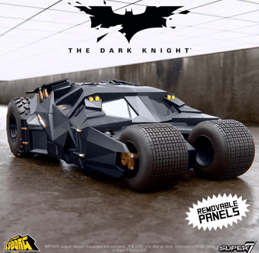 Batman Tumbler (Full Color) Super Cyborg Vehicle