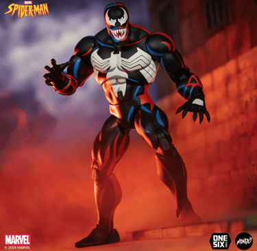 Spider-Man: The Animated Series Venom 1:6 Scale Action Figure