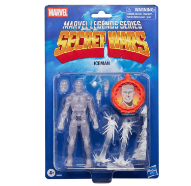 Secret Wars Marvel Legends Ice Man 6-Inch Action Figure