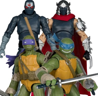 Teenage Mutant Ninja Turtles Page Punchers Wave 1 5-Inch Scale Action Figure with Comic Book Case 6