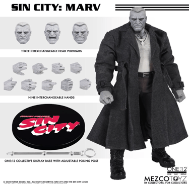 Sin City Marv One:12 Collective Action Figure