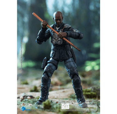 The Walking Dead Morgan Jones 4-Inch Exquisite Mini Series 1:18 Scale Action Figure