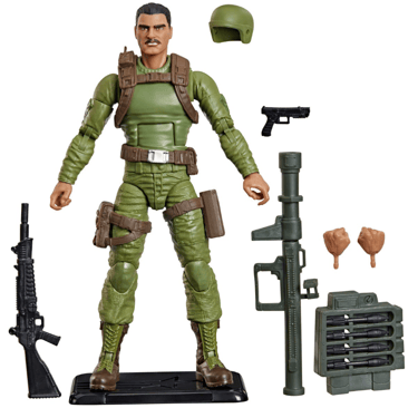 G.I. Joe Classified Series Retro Cardback Rafael Zap Melendez 6-Inch Action Figure