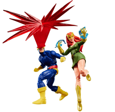 X-Men 97 Marvel Legends Cyclops and Jean Grey 6-Inch Action Figures