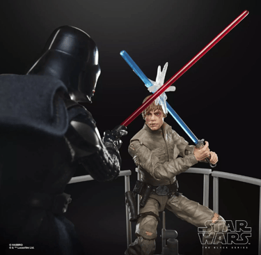 Star Wars: Black Series The Empire Strikes Back Darth Vader & Luke Skywalker 6-Inch Action Figures