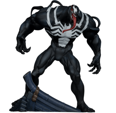 Marvel Rivals Wave 1 Venom 1:6 Scale Posed Figure with Scene and Comic