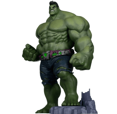 Marvel Rivals Wave 1 The Hulk 1:6 Scale Posed Figure with Scene and Comic