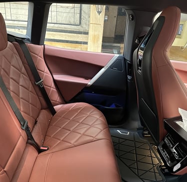 interior of luxury car in jaipur
