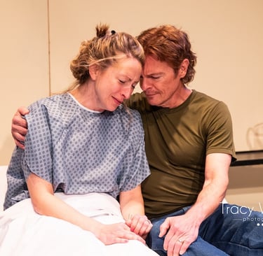 Image of Brianna Deveraux-Allen and Todd Long in The Baby Dance (photo by Tracy Waitkus)