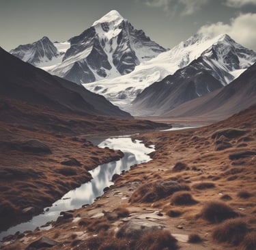 A single red apple hangs from a tree branch.