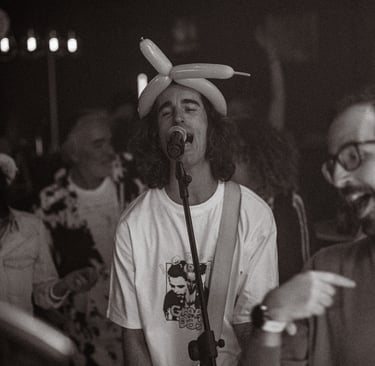 foto de artista realizada en un concierto