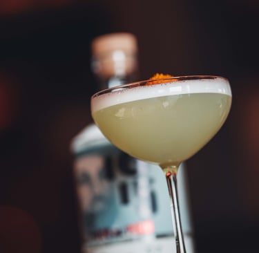 foto de cóctel pisco sour