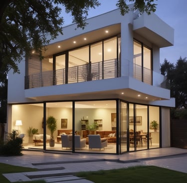 Bright living room with modern inventory