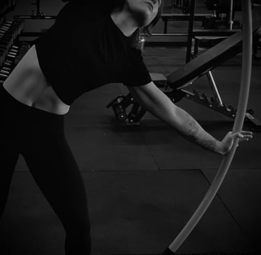 Personal Trainer using a mobility tool in Fort Collins