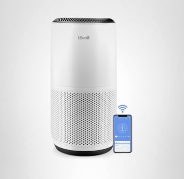 Levoit Core 400S Smart HEPA Air Purifier for Pets.