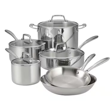 Stainless steel non-toxic cookware set