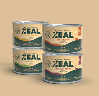 Zeal New Zealand Wet Food Four Flavors for Dogs