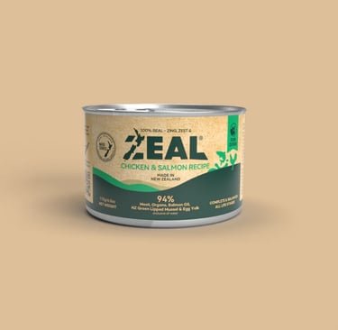 Zeal New Zealand Wet Food Chicken & Salmon Recipe for Dogs