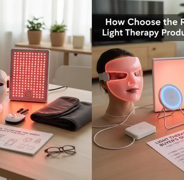 How to Choose the Right Light Therapy Product for You