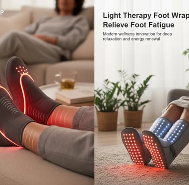 Light Therapy Foot Wrap: Relieve Foot Fatigue