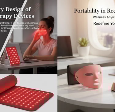 The Portability Design of Red Light Therapy Devices