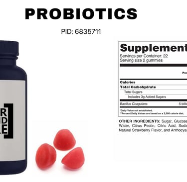 private label probiotic vitamin gummies