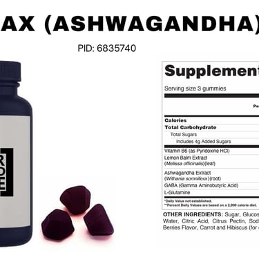 relax gummies ashwagandha gummies