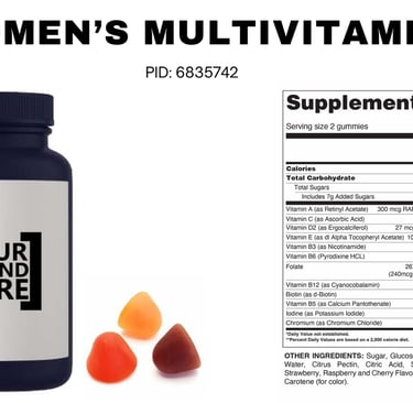 women's multivitamin gummies