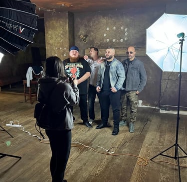 GoodMan Fiske GMF Photo Shoot in ACX1 Studios in Atlantic City NJ