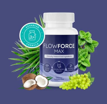 FlowForce Max Reviews: The Natural Way to Support Prostate Health