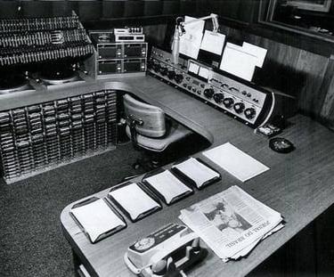 mesa de radio