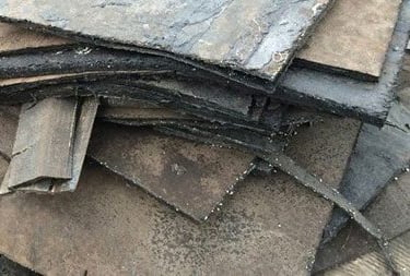 Bitumen afval