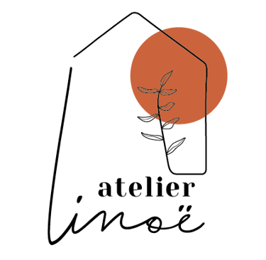 Logo vertical Atelier Linoë