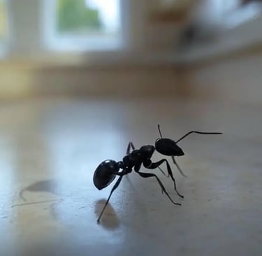fourmis dans la cuisine