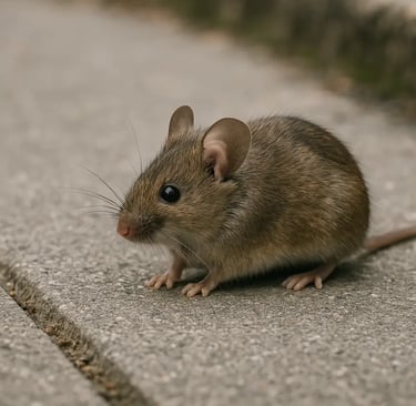 souris dans la maison