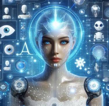 an image of the rise of everything AI apps that challenge traditional internet search with AI powered digital assistants