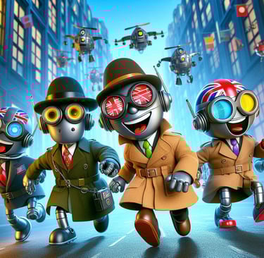 espionage in AI with countires targeting one another as spies