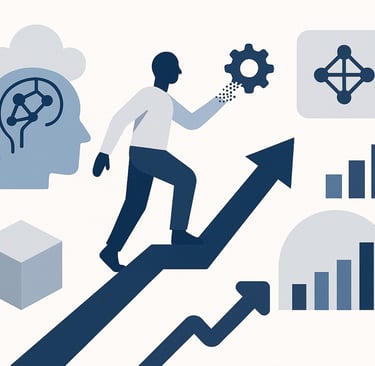 Exploring the initial challenges and long-term benefits of AI adoption in manufacturing, highlighting the importance of adapt