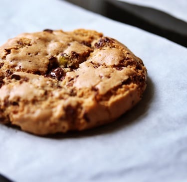 THE Vegan Chocolate Chip Cookies For One