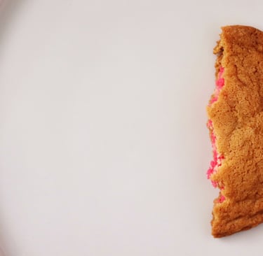 Battenberg Cake Cookies