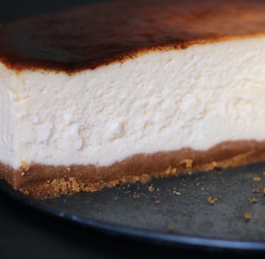 Baked New York Cheesecake