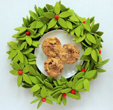 Puff Pastry Mince Pies With A Custard & Crumble Top