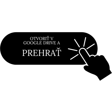 Tlačidlo na otvorenie videa z posviacky Gréckokatolíckeho kostola na Google Disku