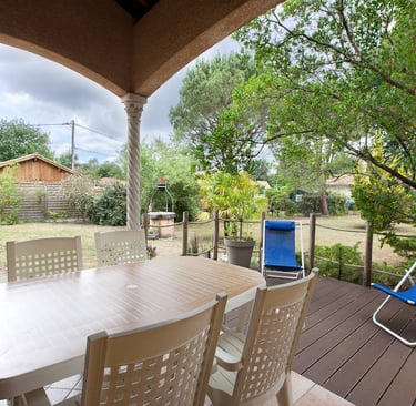 Vue panoramique gite Arcachon la perle bleue